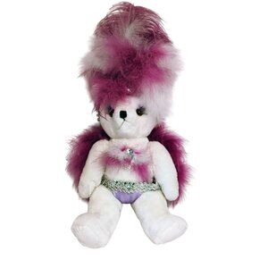 Vintage Bearly Las Vegas Show Girl Bear Specialty Collection Jointed Plush 18"